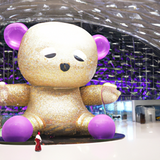 The Enormous Teddy Bear at Doha Hamad Airport