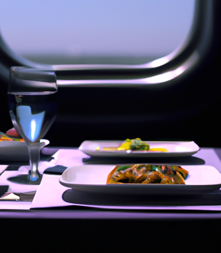 Pre-Ordering Meals for First & Business Class in America